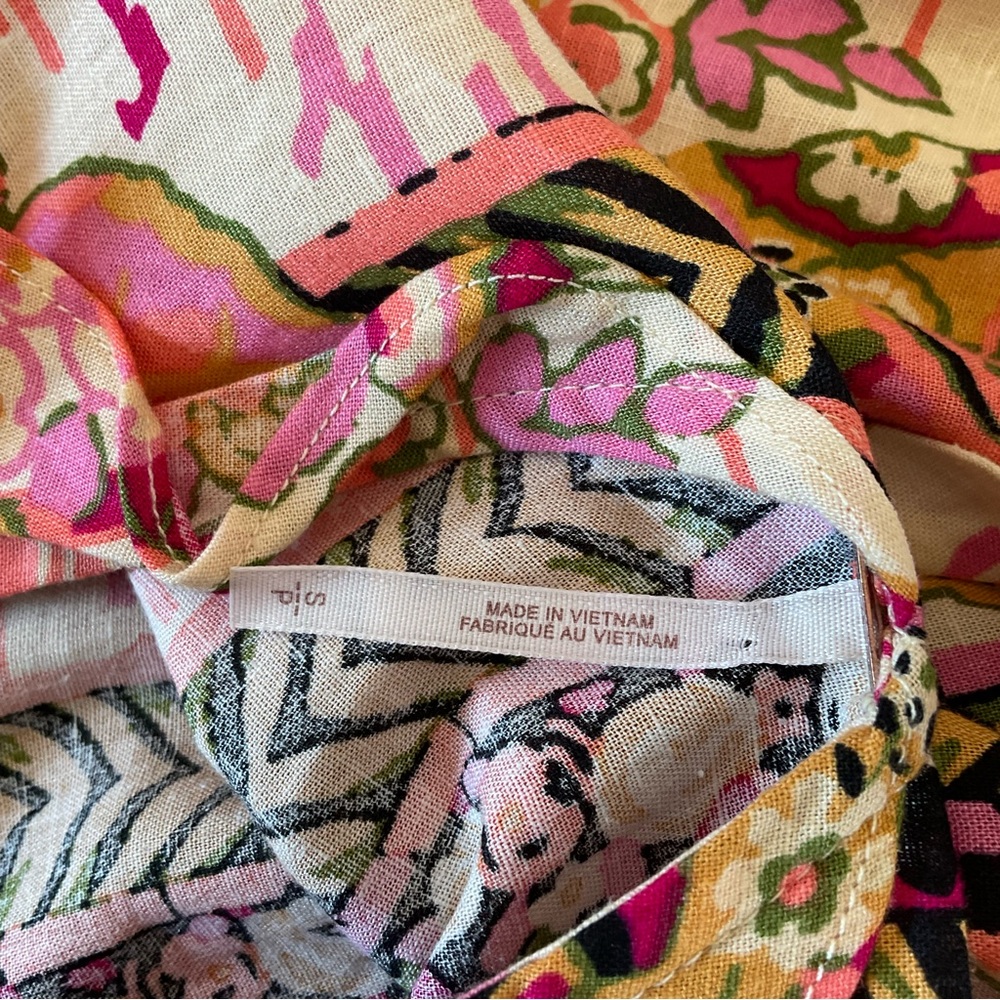 EUC Free People Tulum Tunic, Sz S - Picture 6 of 9